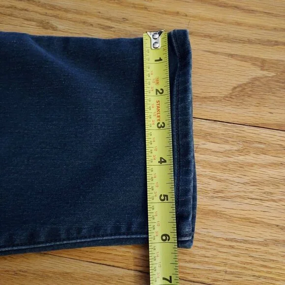 Old Navy Women's Size 18 Rockstar Super Skinny Ankle Jeans  Blue Cotton Blend - Picture 7 of 13